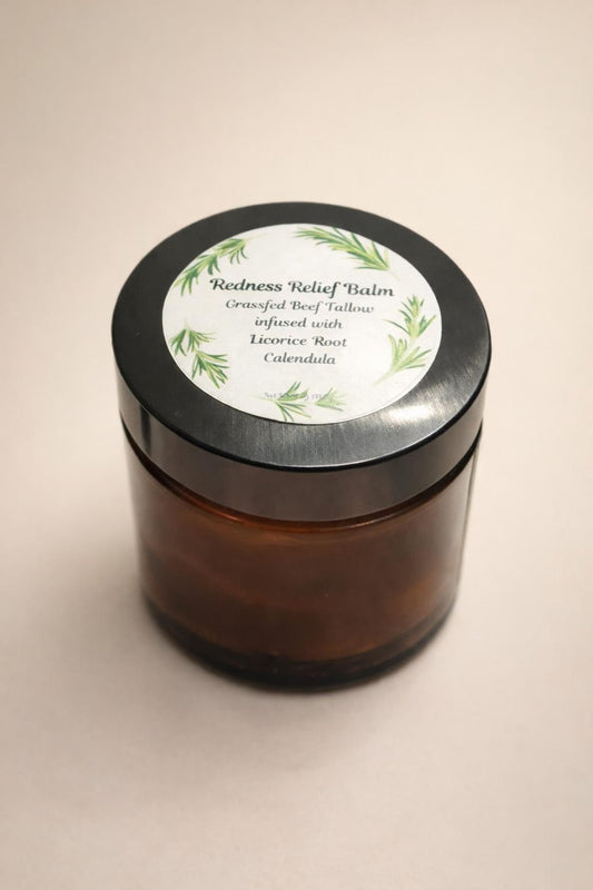 Whipped Tallow Moisturizer Redness Relief Formula-Infused with Licorice Root and Calendula